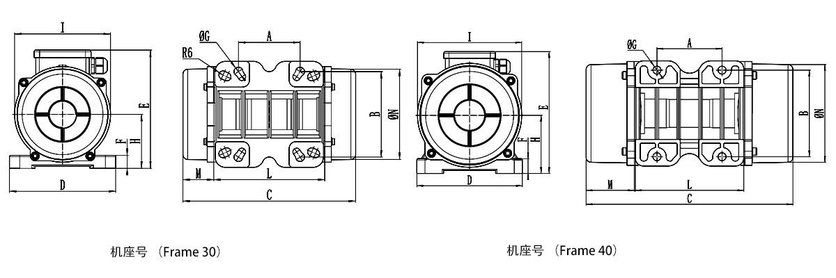 30、40機座