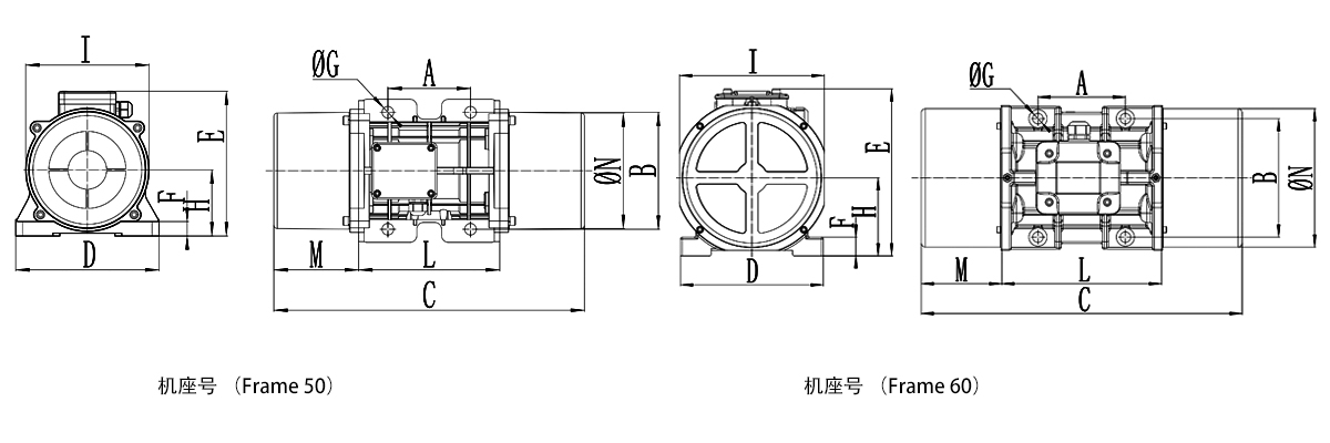 50、60機座